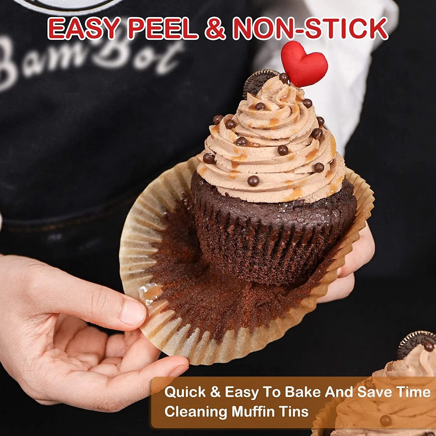 Party Use Cake Tools| Heat Resistant Paper Cups Greaseproof Cupcake Liners 6cm Size Disposable Small Muffin Cake Mold