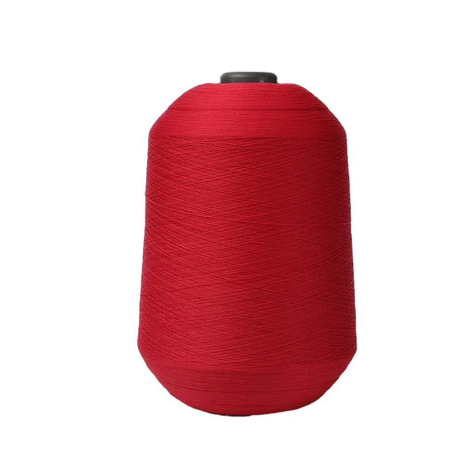 
China Factory price Manufacturer Supplier high elastic any color 100% polyester yarn 