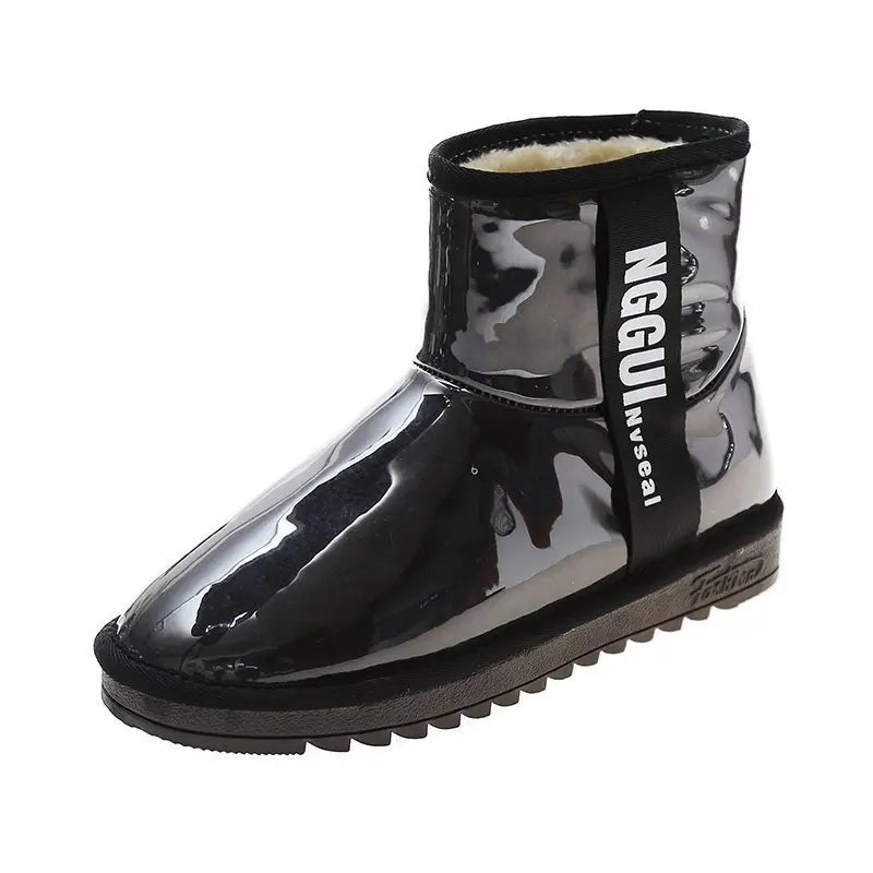 Customized Printed water proof Ankle PVC Gumboots for Ladies