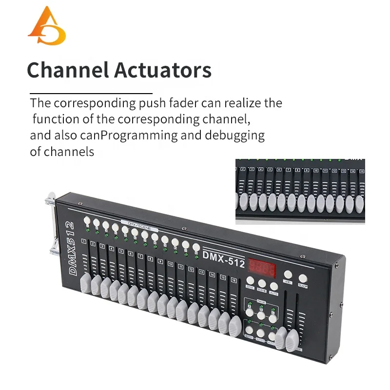 DMX512 Light Controller Console DMX 512 Controller For Wedding Bar Nightclub Party Stage