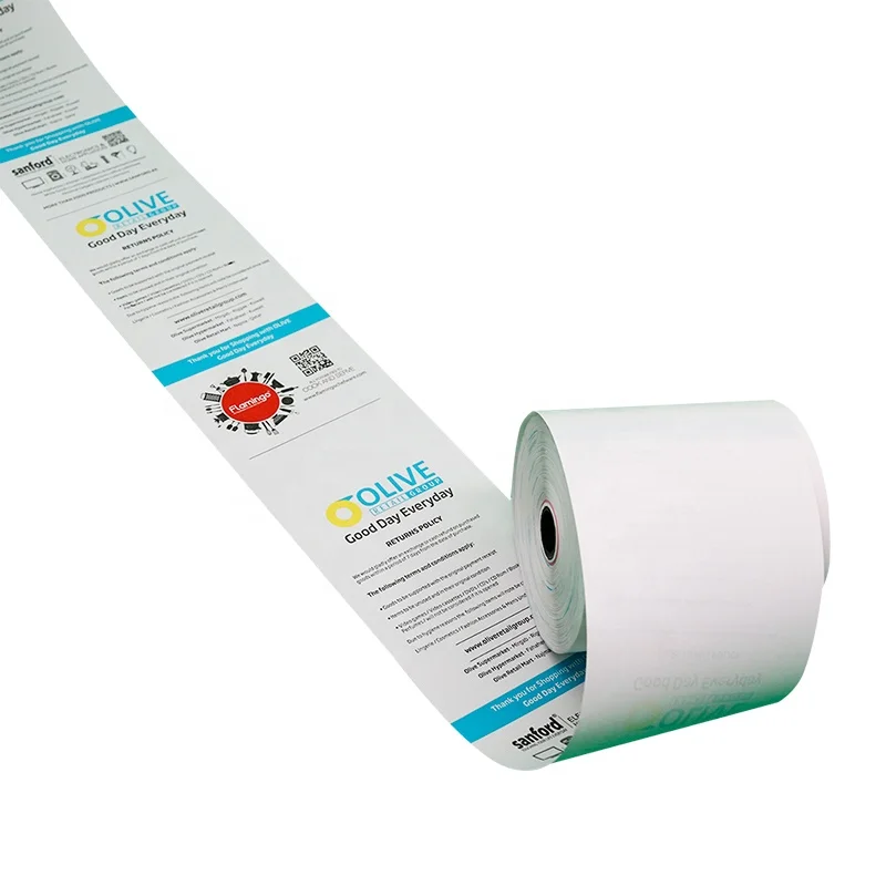 
credit card pos thermal paper 57x50 coating chemical 