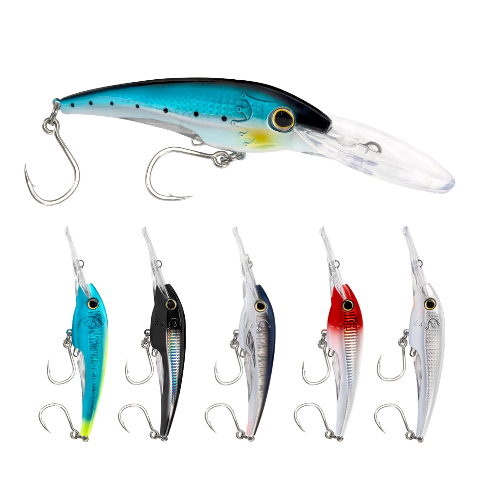 2024 Saltwater For Large Fish 227mm 70g Long Cast Big Tongue Minnow Fishing Lures Swim Baits