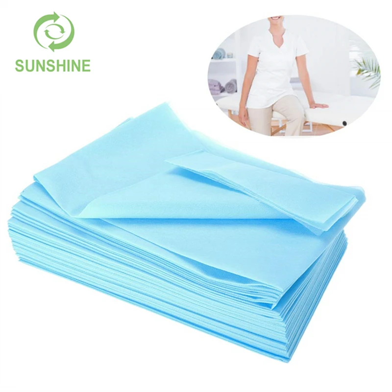 Nonwoven disposable hospital bed sheet fabric polypropylene Non Woven TNT Disposable Bed Sheets