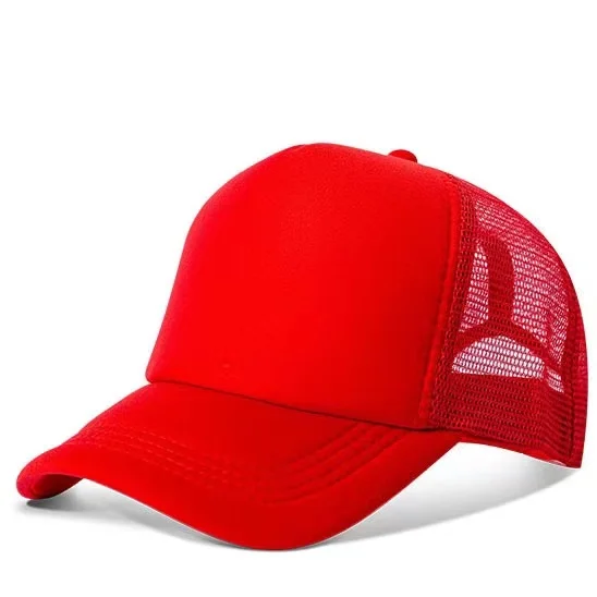 Пользовательский дизайн логотип печать вышитый прилегающий сетчатый головной убор Спорт пользовательский пенный тракер шляпа