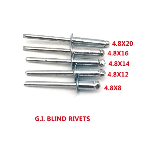 SS SS304 SUS304 Stainless Steel Dia 4.8X14mm 4.8X16mm Multigrip Multi Grip Multi-grip Blind Rivet
