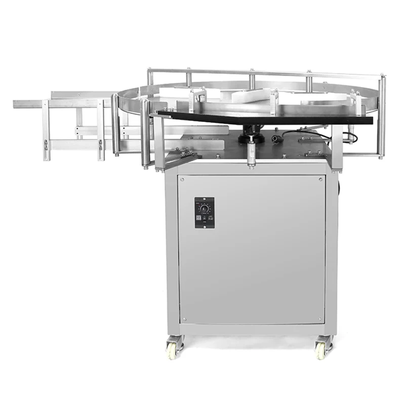 Factory Direct Sale Bottle Sorting Table Stainless Steel Bottle Unscrambler Feeding Machine