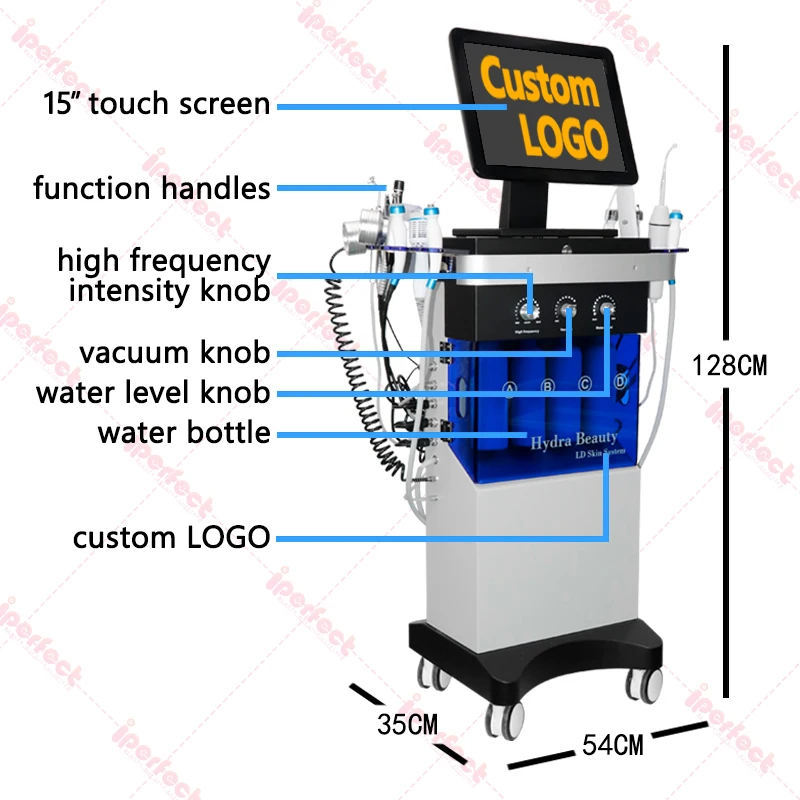 2024 Skin Rejuvenation Hydrodermabrasion Facial Machine Aqua Peel Machine Hydra Beauty Skin System Machine