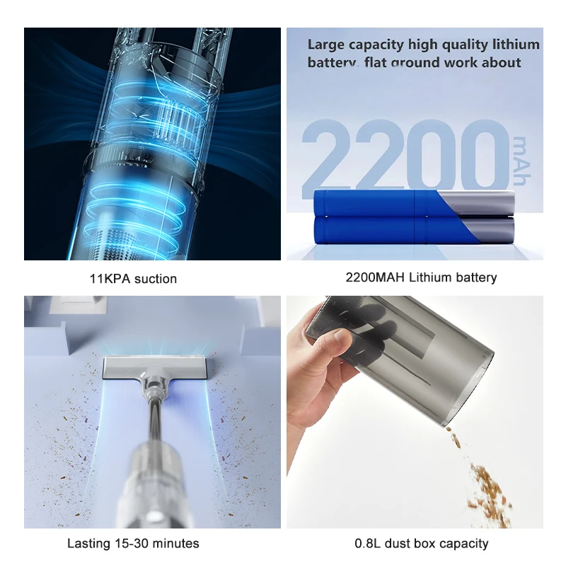 V150 Rechargeable cleaning appliances manufacturer Portable shark Low Noise aspirapolvere Vacuum Cleaner