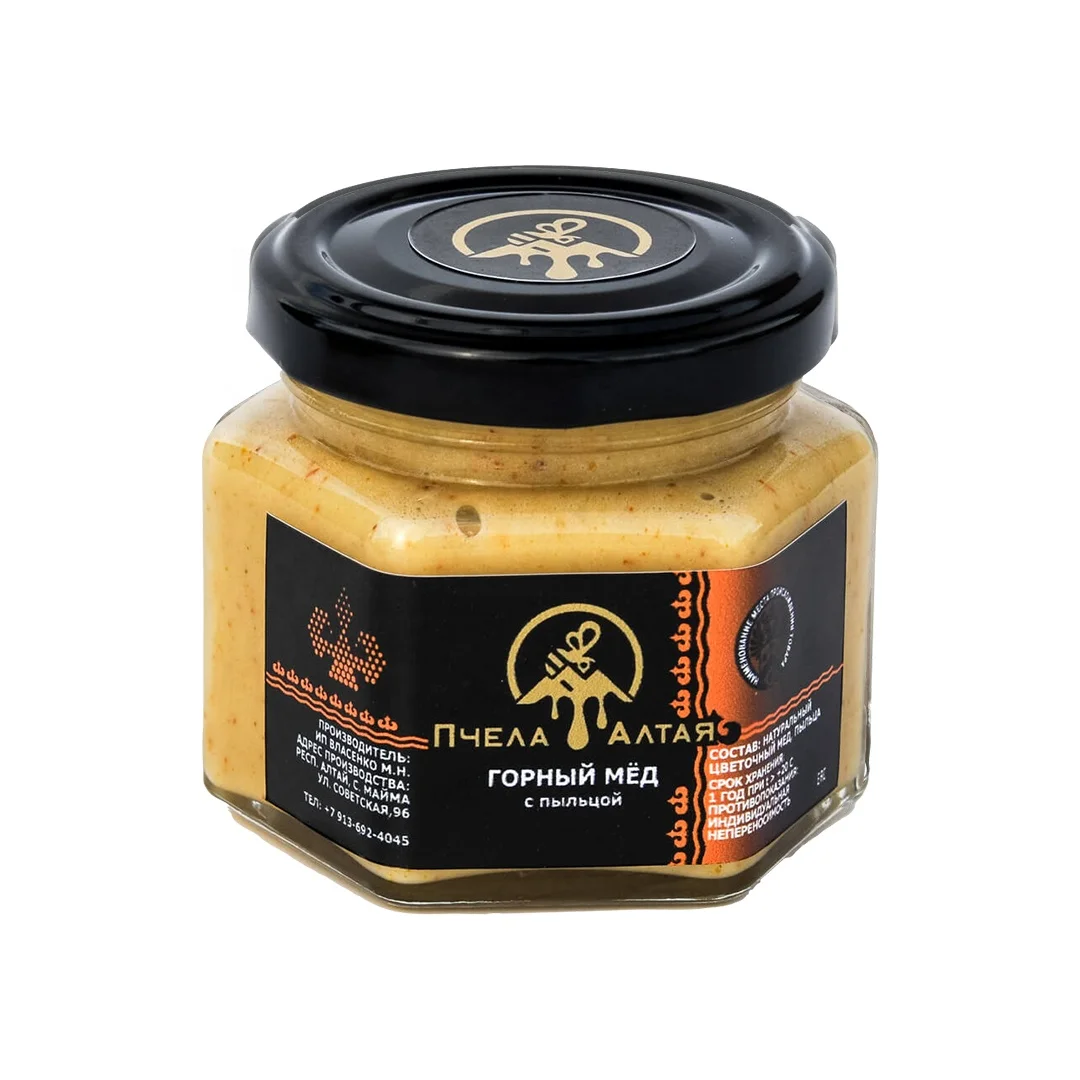 
100 ml/170g with Pollen VIP vital Mountain honey 