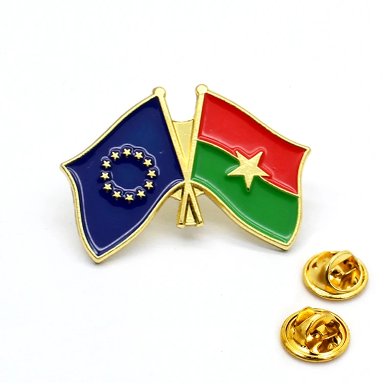 Manufacturing Custom Israel Flag Badge Country Flag Lapel Pin Flags Enamel Pin