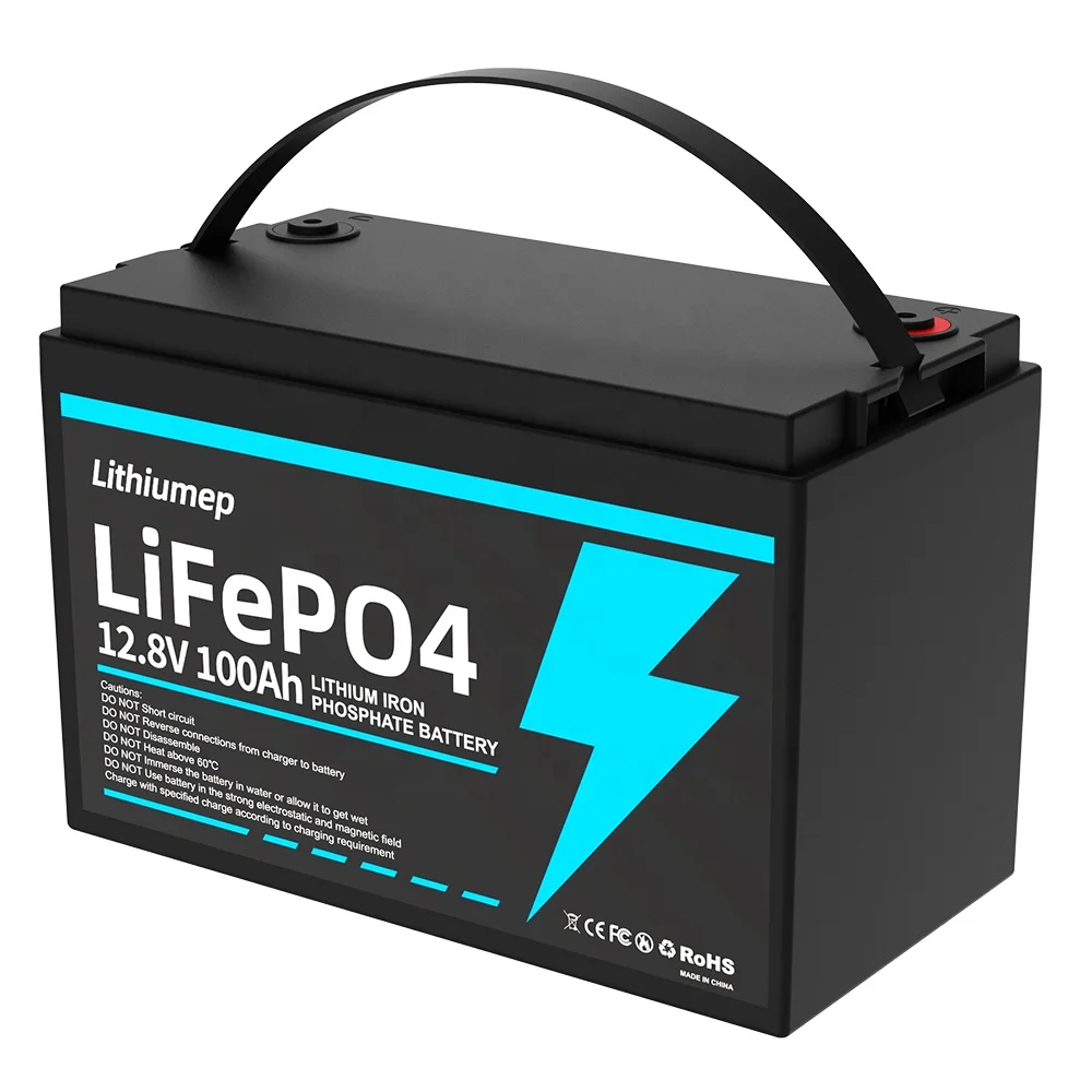 Обычный размер вместо свинцово-кислотных батарей 12 В 100AH литий-ионные батареи lifepo4 батареи