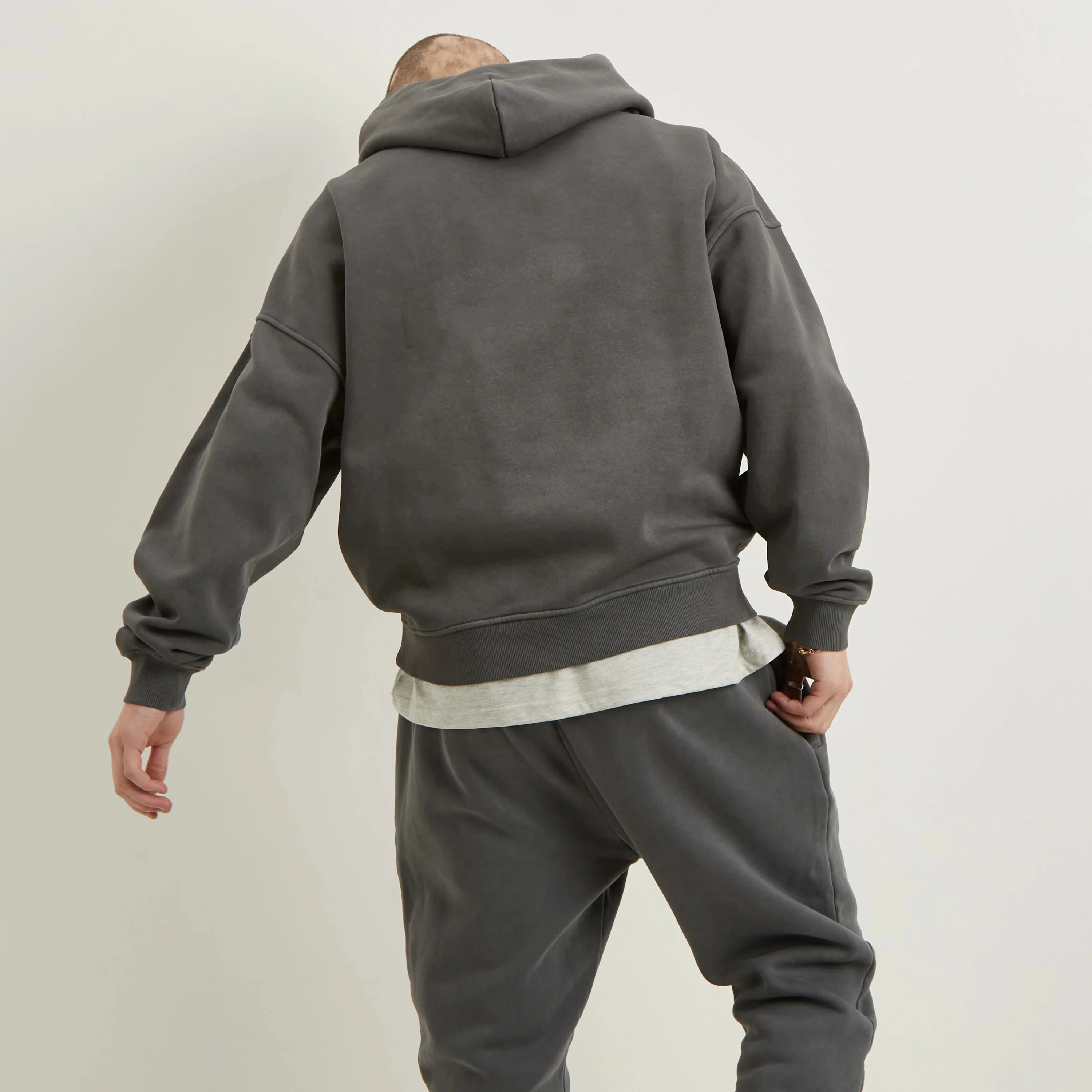 vendors wholesale custom logo streetwear men heavyweight heavy cotton hoodies blanks oversized thick 450gsm puff printing hoodie