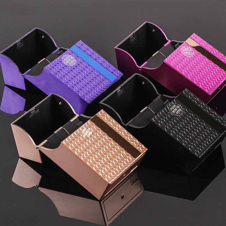 
Manufacturers selling high-quality portable 20pcs Automatic Opening Environmentally Friendly Plastic Cigarette Case 