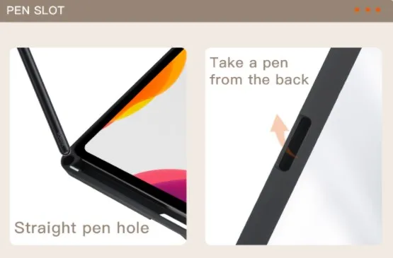 For Huawei Matepad 10.4 11 Smart Stay Anti-fall Airbag Shockproof Light Transmittance Y Fold Tablet Case For TAB S6 A7 Lite 10.4