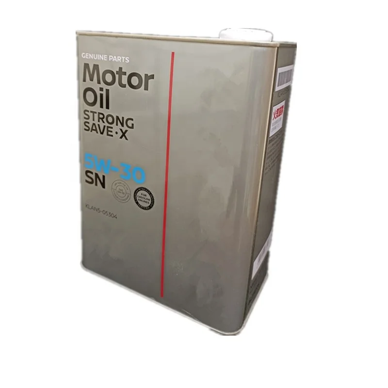 Nissan SN5W30 Full Synthetic Oil Lubricating Iron Can 4L
