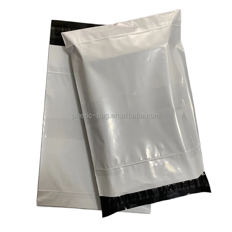 Eco Friendly Packaging Mailing Custom Logo Printing Postage  Poly Mailer Mailing Bag With Waybill Pocket