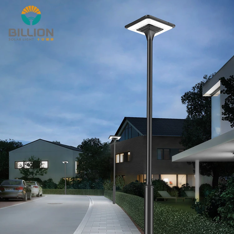 Billion Simple Landscape Lighting Ip65 Villa Community High Pole Road Lamp Aluminum Ac Decorative Led Garden Light