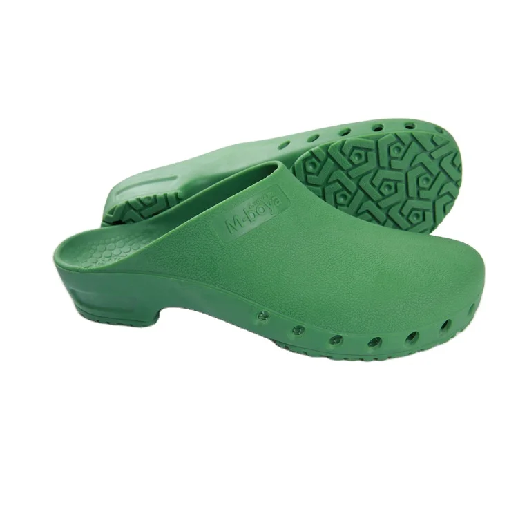 Rubber Outsole Waterproof Autoclavable Doctor Clogs Medical Operating Room Surgical Shoes