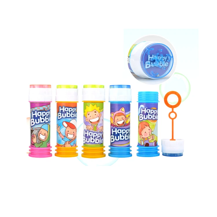 Happy Bubbles Water Toys Children Funny Maze Bubble Bottle Toy 50ml Soap Bubble Bottles Toy OEM