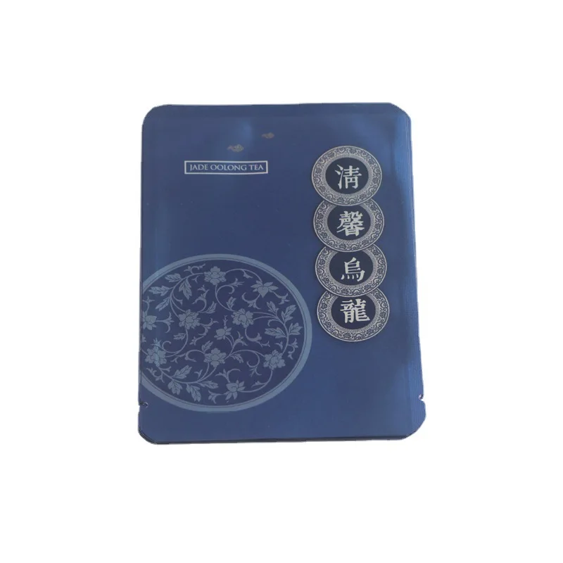 Custom Printing Matte Finish Brown Kraft Paper Coffee Bag Aluminum Foil Three Side Seal Bag For Ear-Hanging Drip Filters