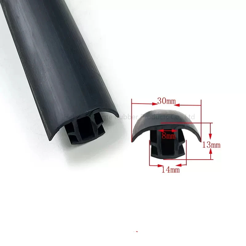 EPDM резиновая прокладка солнечных панелей Водонепроницаемая уплотнительная полоса PV Панель T Форма Резиновая уплотнение 10 мм/20 мм/30 мм Размеры пользовательская