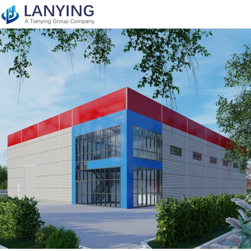 Hot-Dip Galvanized Prefab Steel Structure Metal Warehouse Building for Steel Workshop Available for Sale