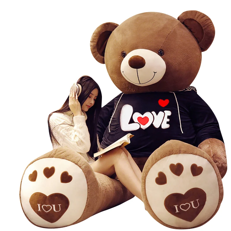 Valentine Teddy Bear Plush Toy Big Size Bedroom Decorations Plush Big Giant Teddy Bear Wholesale Giant Teddy Bears