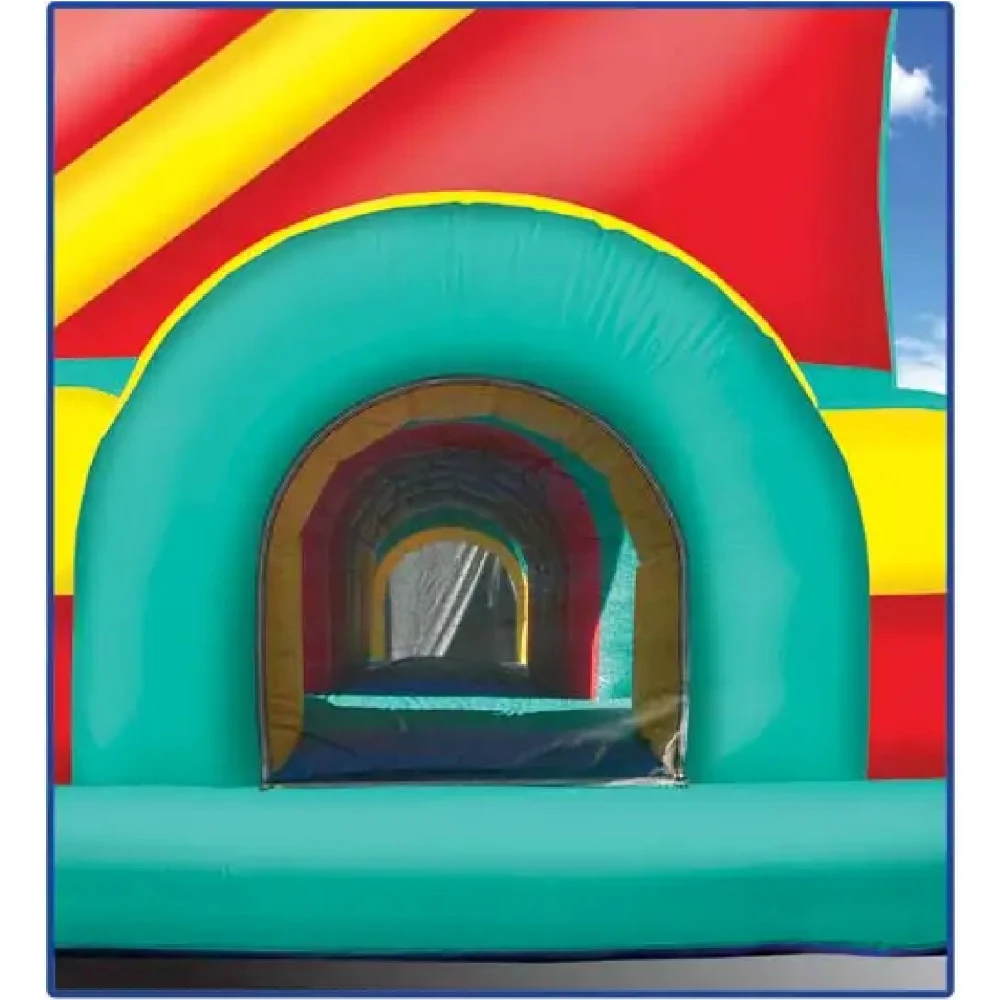 Blow Up Kids Adult Bounce House Air slide Inflatable Obstacle Course