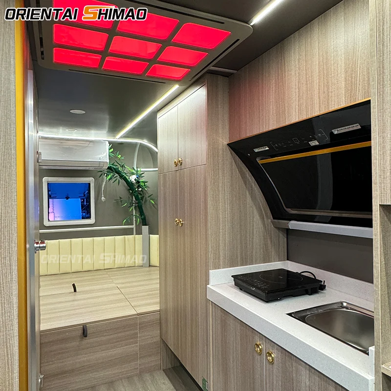 New Material Caravan Off Road Camper Australian Standard 4X4 Caravan Travel Trailer Outdoor Camping Trailers