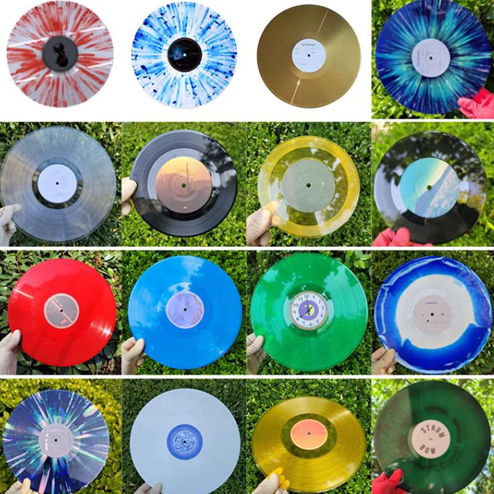 custom Vinyl Records LP Records pressing Vinyl manufacturing Splatter Vinyl LP Pressing Record