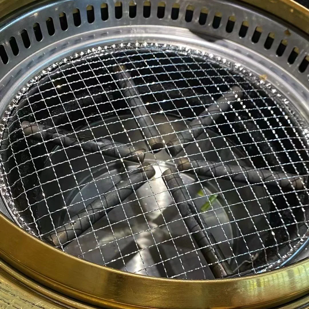 Factory price: Steel wire mesh for barbecuing, cheap price, specifically for Korean style barbecue restaurants