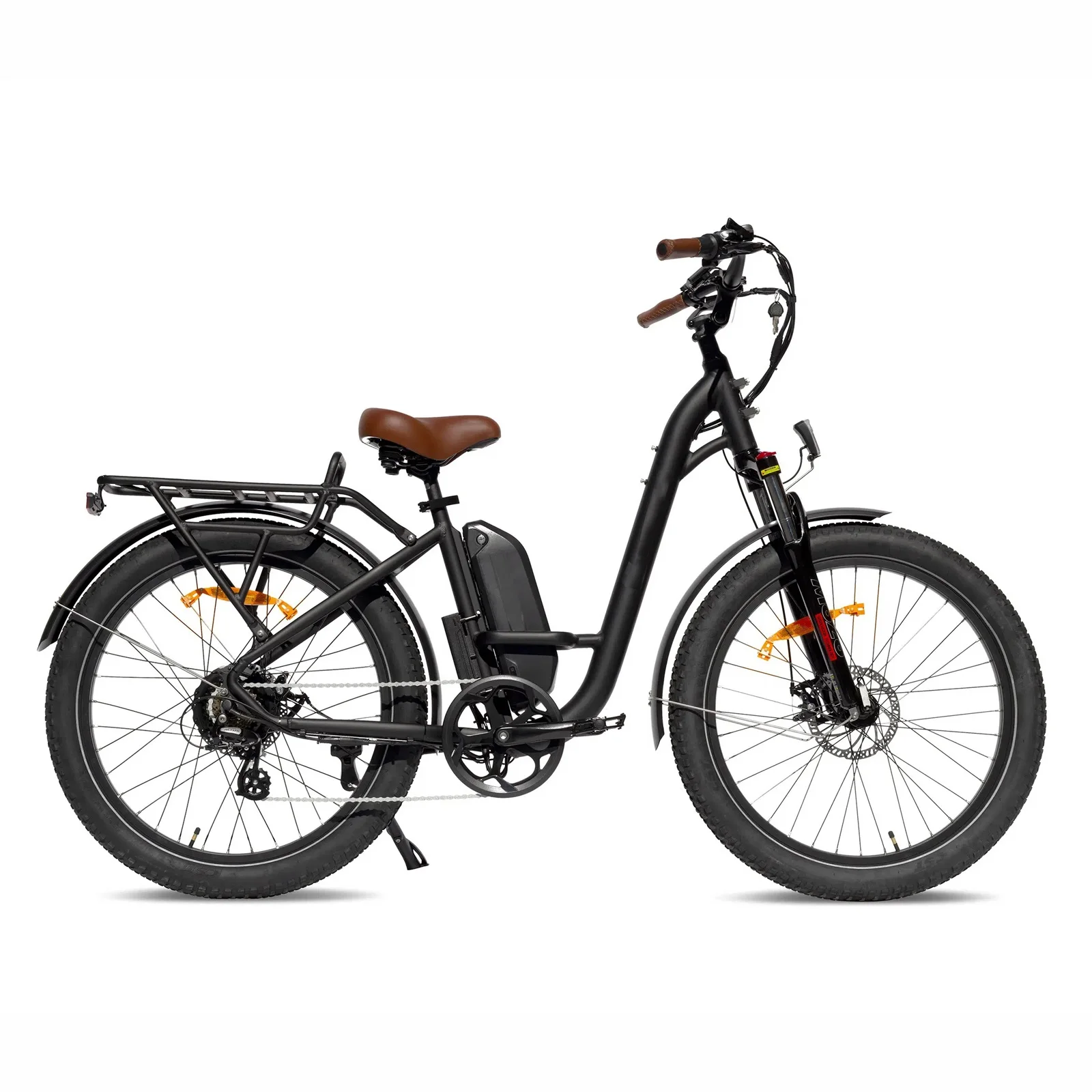 Step-through  electric city urban bike