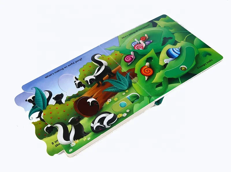 Chinese Custom Full Color Cheap Cardboard Hardcover Laminated English Children Story Books