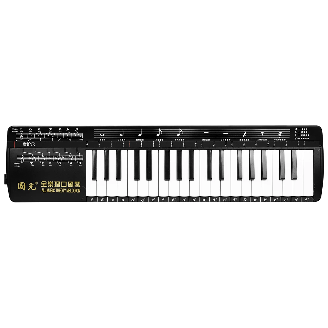 Guoguang  Factory Keyboard Musical Instrument melodica 37 key  with Soft Bag for Kids Beginners