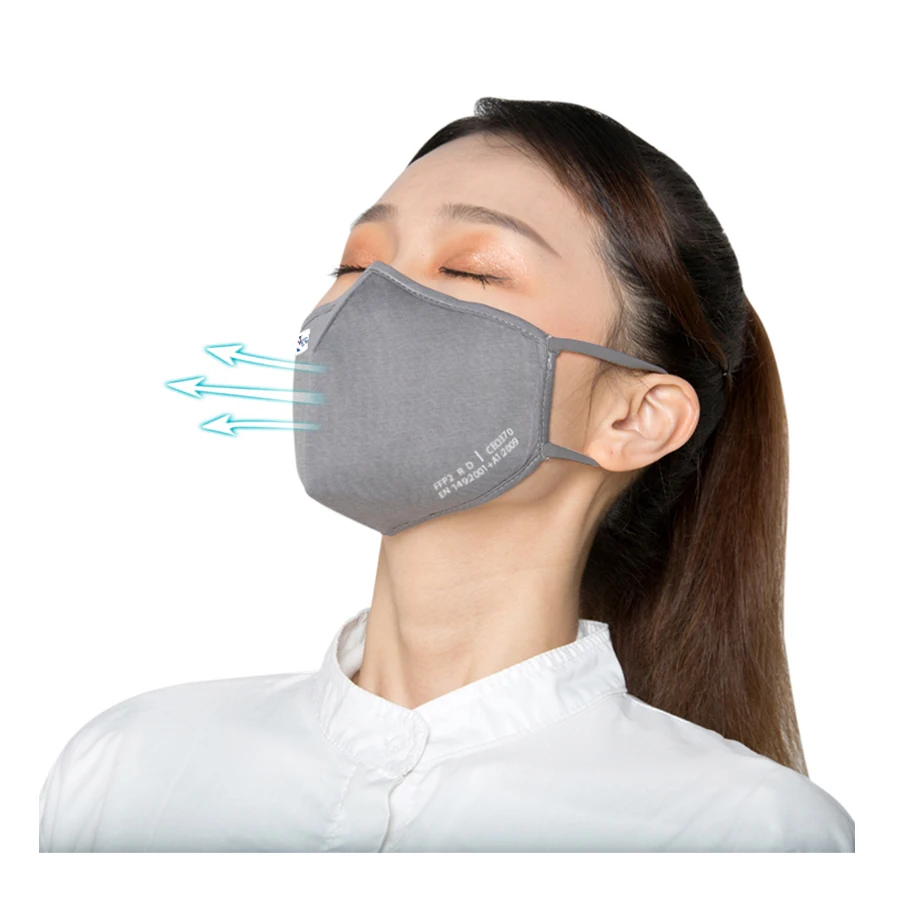 New technology Nano anti microbial mask custom logo mask ptfe nano filter filmfor mask for EU