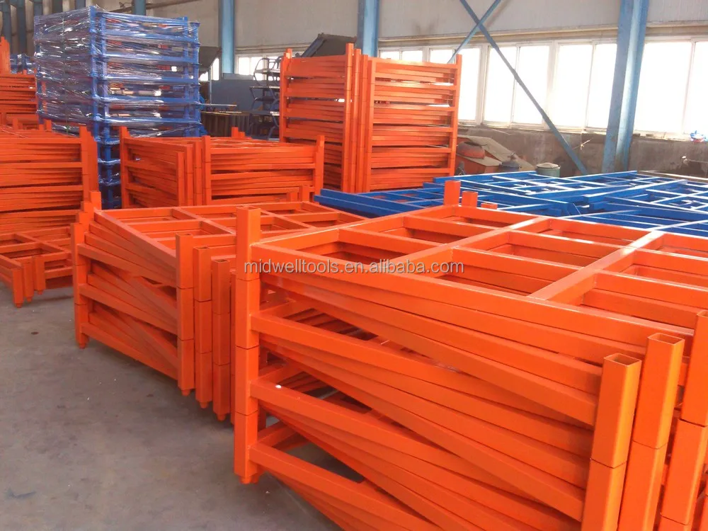 PCR Car Tyre Pallet Racking Wire Mesh Truck Tire Rack Truck Heavy Duty Stackable Detachable Warehouse Racking