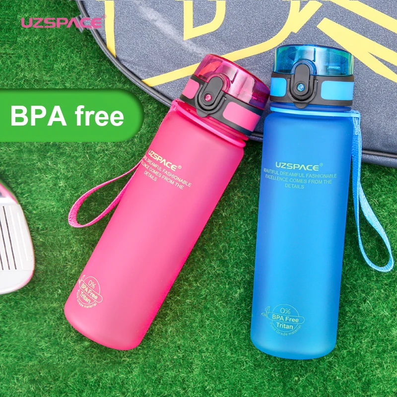 Wide Mouth Tritan Portable Water Bottle BPA Free Outdoor Sports Travel Large Capacity Drink Bottle