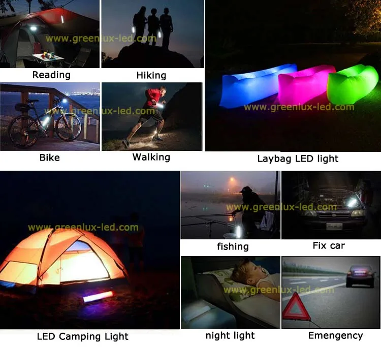 Multifunctional Lantern Portable Lightweight Hanging Inflatable Portable Camping Lights with USB Charging Port