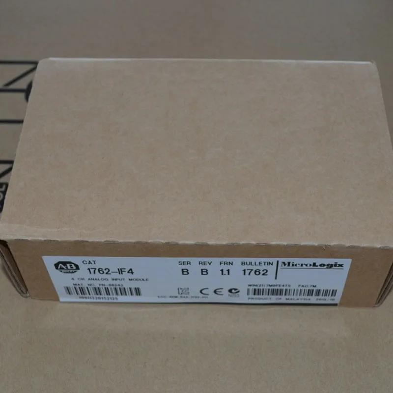  AB 1762-IF4 микрологикс 4 Входной модуль Allen-Bradley PLC