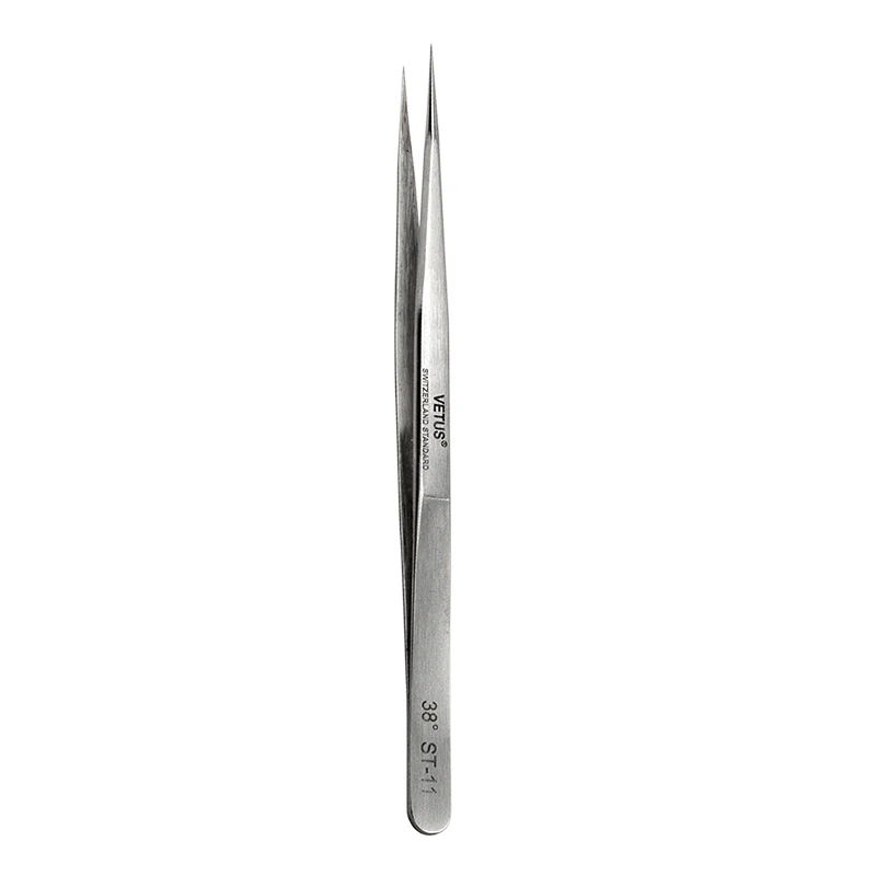 Stainless Lash Curved Eyelash Extension VETUS Antistatic Tweezers HRC38 ST-10 ST-11 ST-12 ST-13 ST-14 ST-15 ST-16