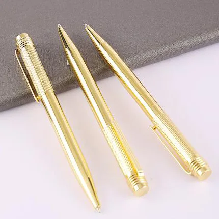 NM-084  Luxury Golden Pen Metal Ball Pen For Business Gift