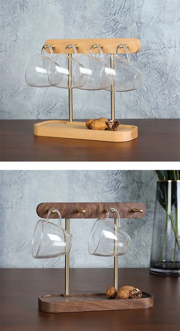 Desktop organizer Key mobile phone watch docking station coffee cup rack