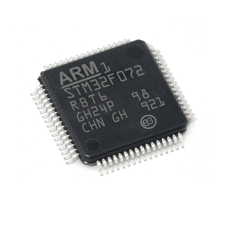 Полупроводниковые компоненты новый оригинальный набор микросхем STM32F072RBT6 QFP интегральных Схем