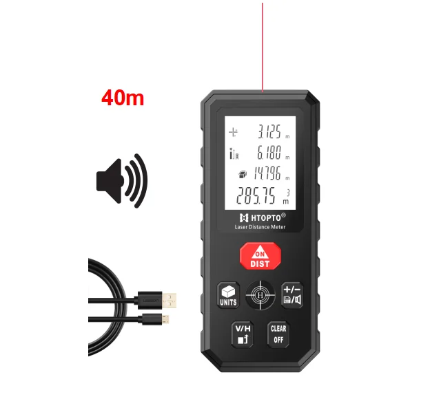 Measure tool green indoor green lazer meter laser distance meter high precision rangefinder mini laser level
