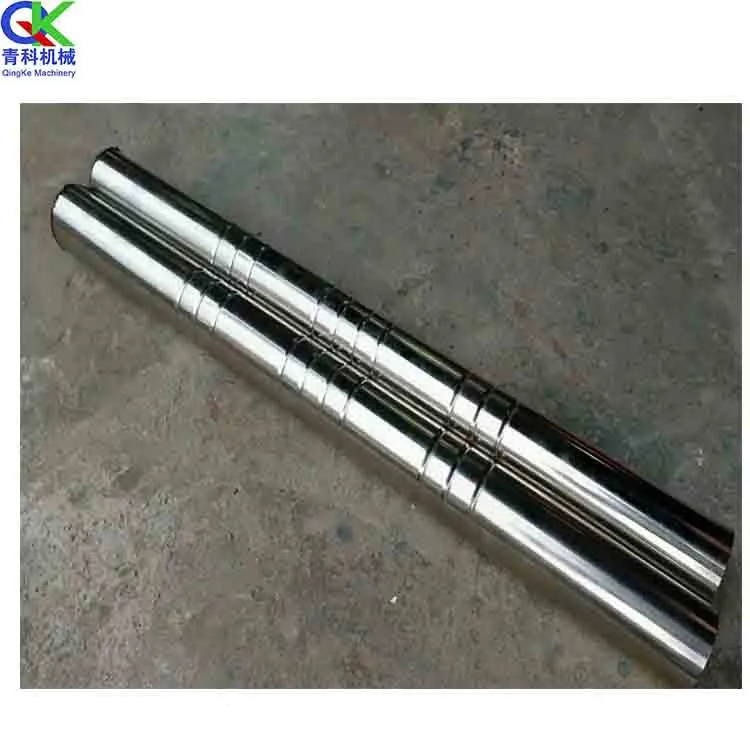 Stainless steel rollerRound tube embossing machineFully automatic pneumatic pneumatic press