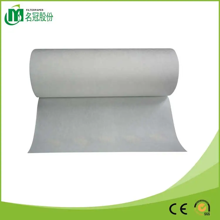 OEM High Efficiency 0.3 micron H13 HEPA Filter Media for pleated air filter