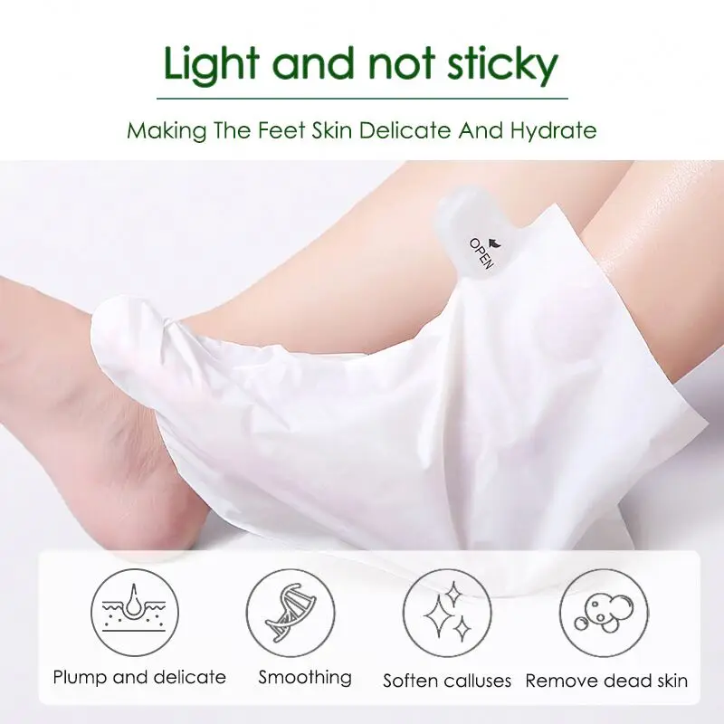 Private Label Feet Skin Care  Feet Peel Mask Foot Exfoliator Mask