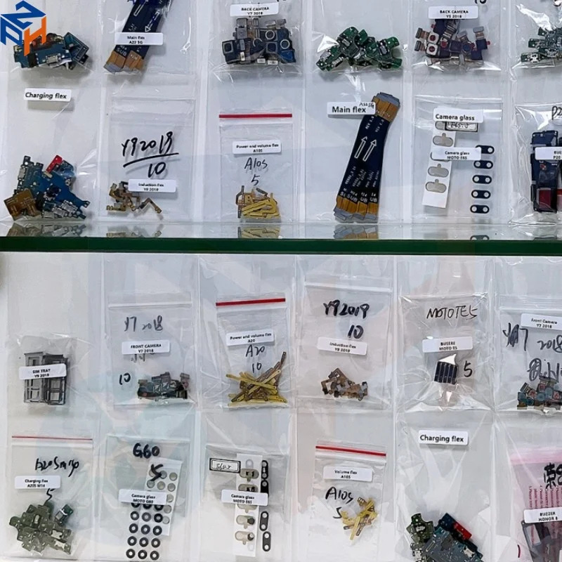 For SAM A235 Home Bottom Extended Flex Cable For Samsung Galaxy A23 4G Fingerprint Sensor Touch Id Cell Phone Parts