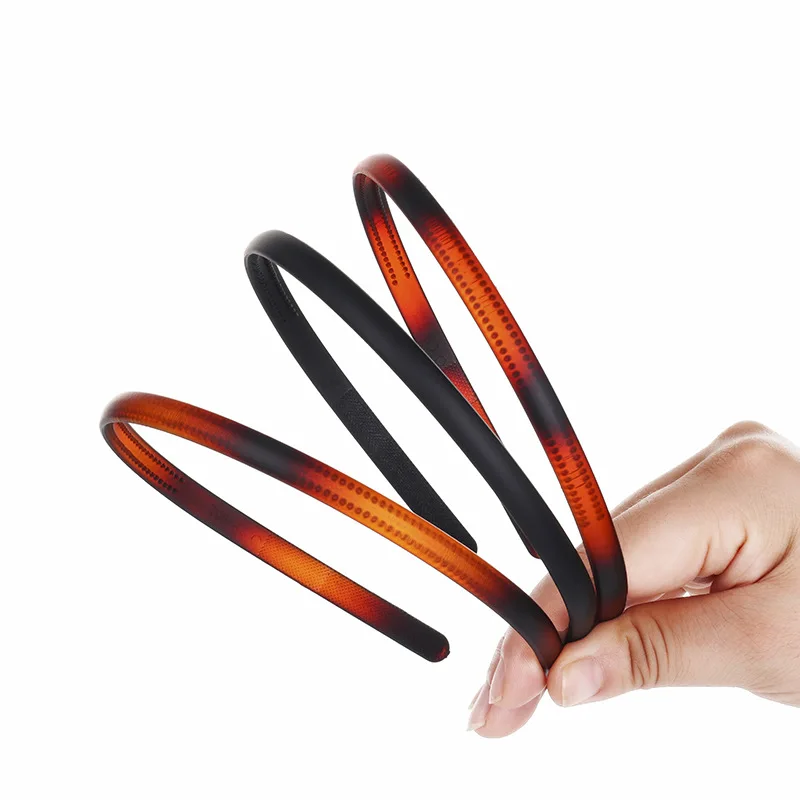 Vintage Custom Punk Leopard Print Plastic Hairband Headband For Wholesale Hair Accessories