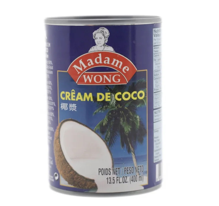 CANNED COCONUT CREAM 22% (BLUE LABEL)